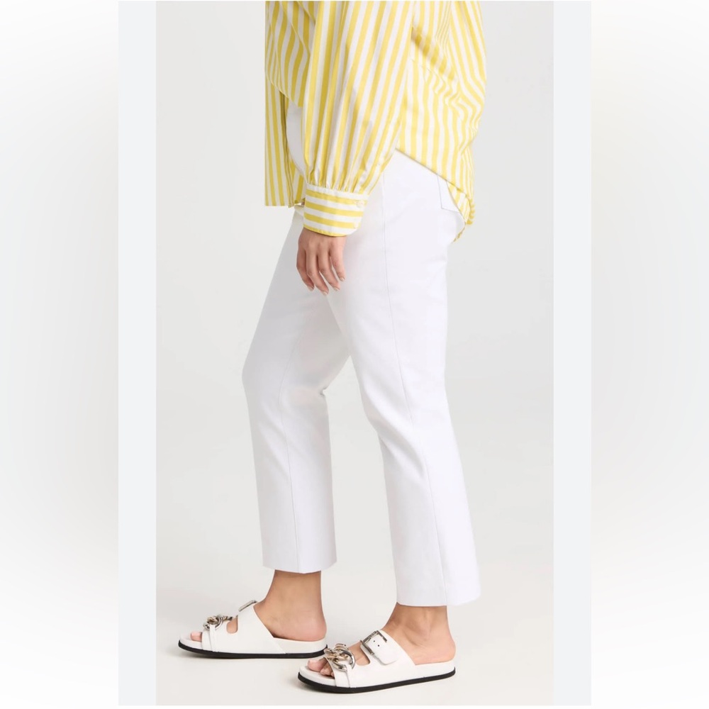 SPANX Ankle Slim Straight Pants Classic White